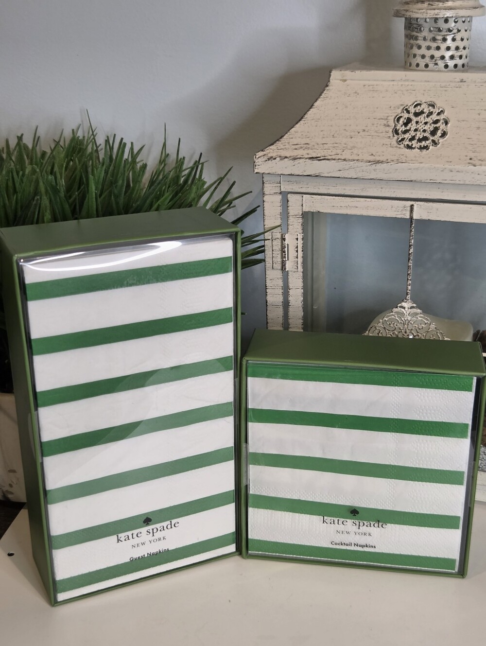 Kate Spade Guest & Cocktail Napkin Set